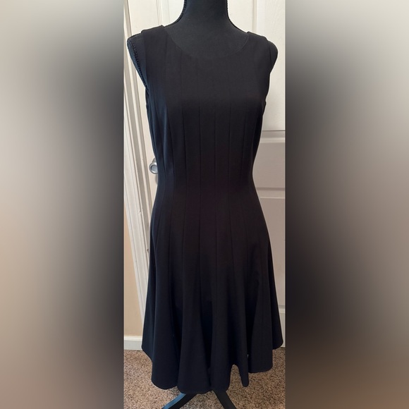Only worn once black, Calvin Klein midi dress - Picture 3 of 9